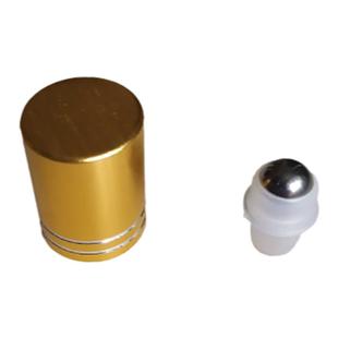 走珠瓶盖通用精油瓶金色电化铝盖黑色白色塑料盖滚珠瓶盖