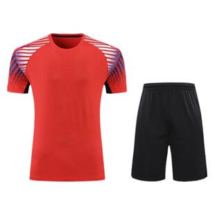 儿童羽毛球服短袖套装透气速干中小学生运动乒乓球衣训练套装定制