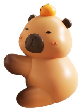 2025新款可爱卡通小动物摆件入户玄关家用客厅电视柜旁挂件高颜值