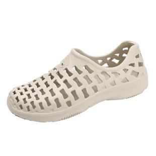 开多洞洞鞋男凉鞋小白鞋厚底防滑软底舒适女沙滩鞋护士医生工作鞋