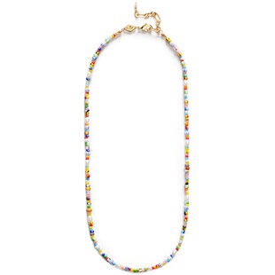 XTASTE 丹麦 ANNI LU 彩色细珠项链锁骨链细串珠手工原创时尚配饰