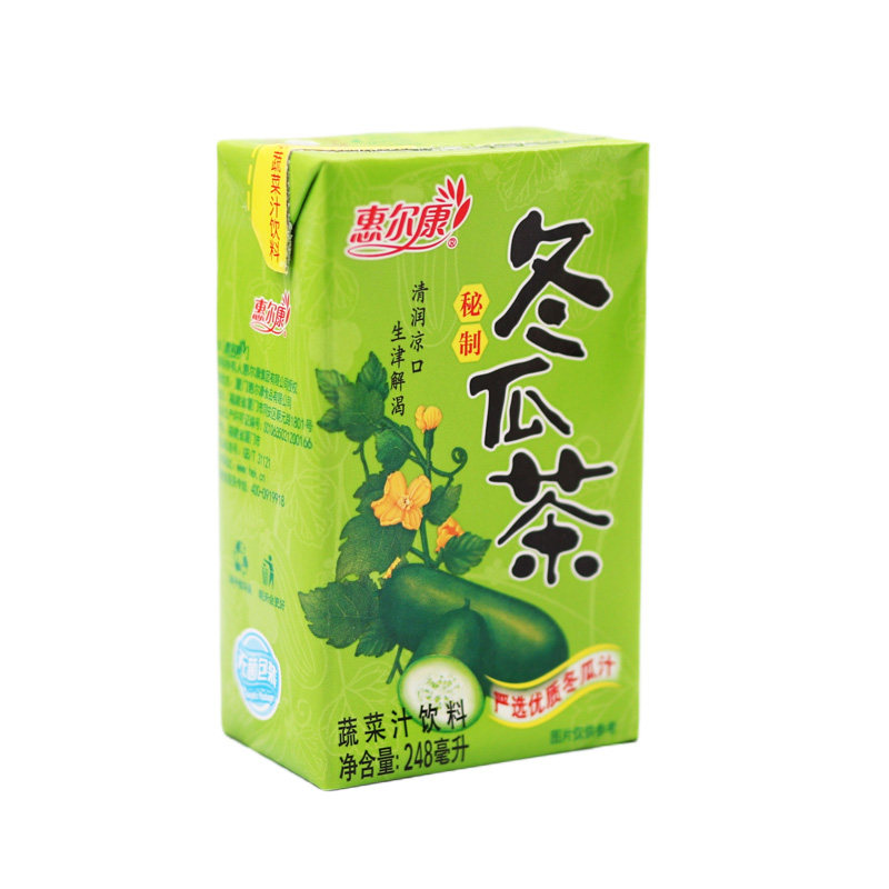 惠尔康凉茶菊花茶冬瓜茶24盒