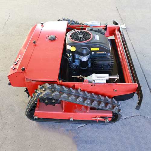 厂供遥控履带式割草机 82cm公园草坪剪草机 甩刀平刀割草机批发