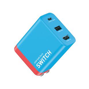 海备思Switch便携底座氮化镓GaN充电器配件NS扩展坞拓展转换器转接头连接电视HDMI电源适配器插头65W