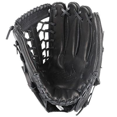 真牛皮棒球手套投手一垒球捕手手套真皮比赛级成人青少年用送棒球