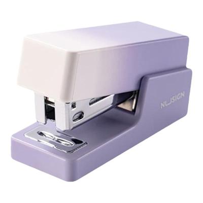 得力订书机迷你小型省力订书