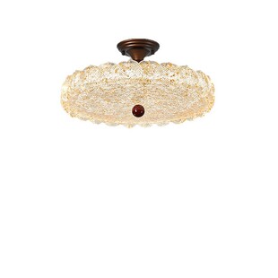 卧室吸顶灯中古现代简约房间灯全光谱护眼衣帽间客厅灯中古风灯具