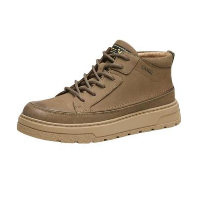 古朴野性皮革波浪疏水止刹底厚底