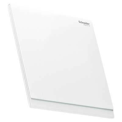 【新品】施耐德开关插座超薄五孔面板家用致铂滑盖开关PC玻璃面板