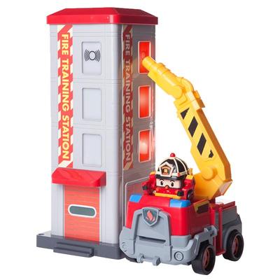 变形警车珀利罗伊救火现场