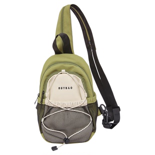 儿童包包2025新款潮酷帅气男女童户外运动胸包双肩包男孩斜挎背包