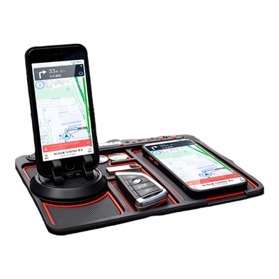 手机车载支架防滑垫车用多功能中控台防晒汽车仪表台导航固定架