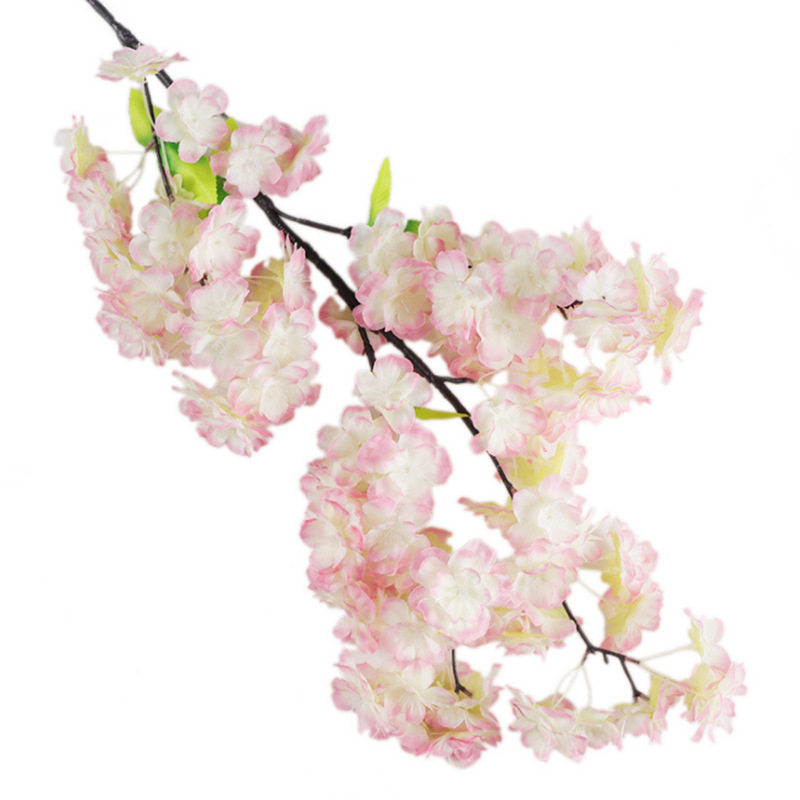 仿真樱花枝樱花树塑料婚庆装饰桃花梨花室内客厅落地吊顶假花藤条