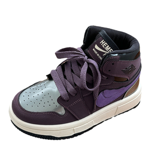 儿童板鞋高帮女童鞋子加绒运动鞋二棉2025冬季新款男童冬鞋棉鞋