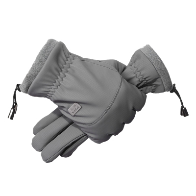 冬季加绒保暖男士骑行手套