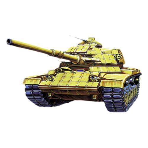 恒辉模型 hobbyboss 1/35 装甲坦克-美国M60A1带复合装甲 80105