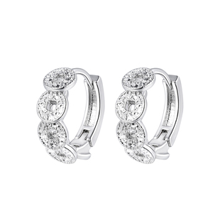 【巷南】999银五帝铜钱耳环小众设计2026马新年本命年耳钉女耳饰