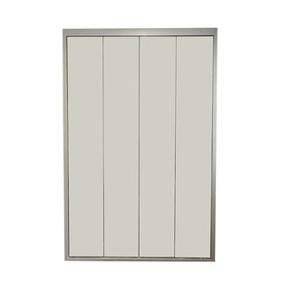 实木纯平板烤漆折叠门现代极简约日式壁橱衣帽间柜隔断推拉隐形门