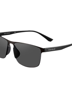 海伦凯勒男士防紫外线偏光墨镜