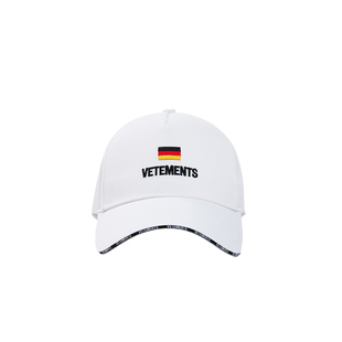 VETEMENTS潮流男女同款刺绣棒球帽可调节休闲鸭舌帽子35190001