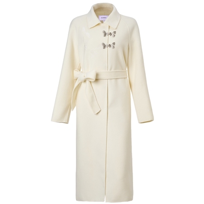 【奥莱】MAXRIENY君兰大衣贵雅新中式毛