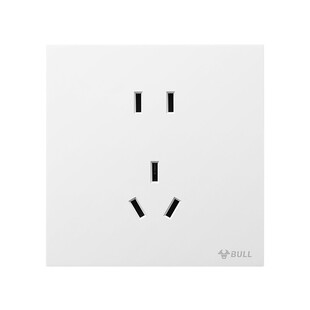 公牛g57全屋套餐开关插座面板暗装插座墙壁上固定86型5孔g56蝶翼