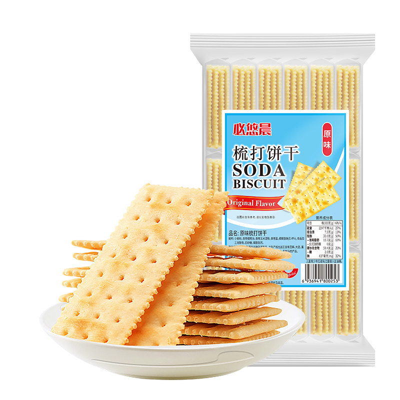 Peppito苏打饼干405g袋装