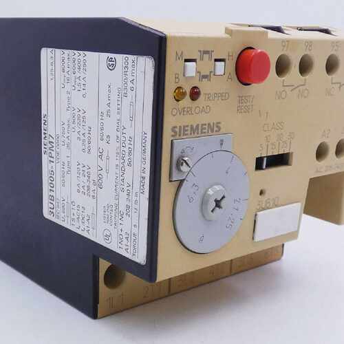 Siemens 3UB1005-1PM7 1.25-6.3A Electronic Overload Relay -us