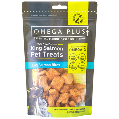 新西兰奥鲑冠三文鱼块小鱼干冻干