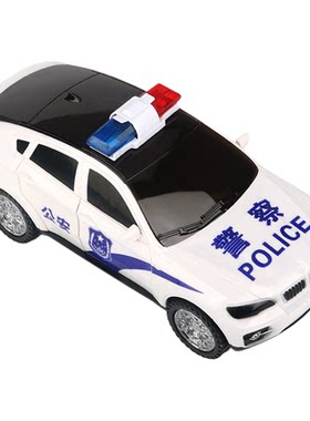电动警车儿童3D灯光音效玩具