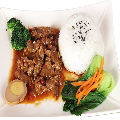 净丫菜水煮肉片180g盖浇饭