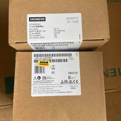 CPU模块6ES7215-1AG40-0XB0 6ES7 2—议价