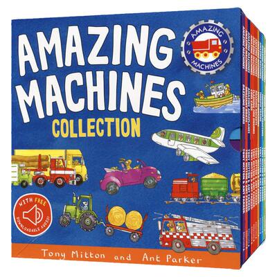 英语绘本神奇的机器10册