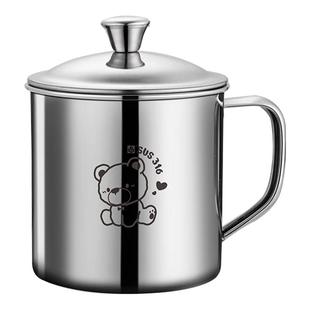 316不锈钢食品级早餐专用牛奶杯家用2024新款幼儿园儿童水杯300ml