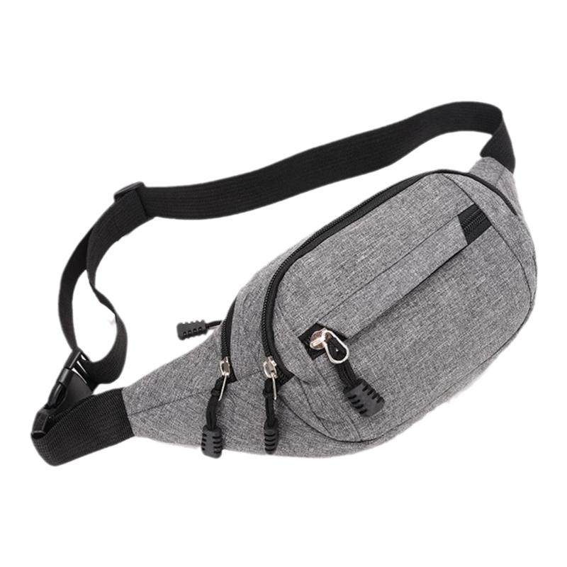 跑步腰包女时尚手机包百搭男斜挎大容量包潮女士收钱做生意的两用