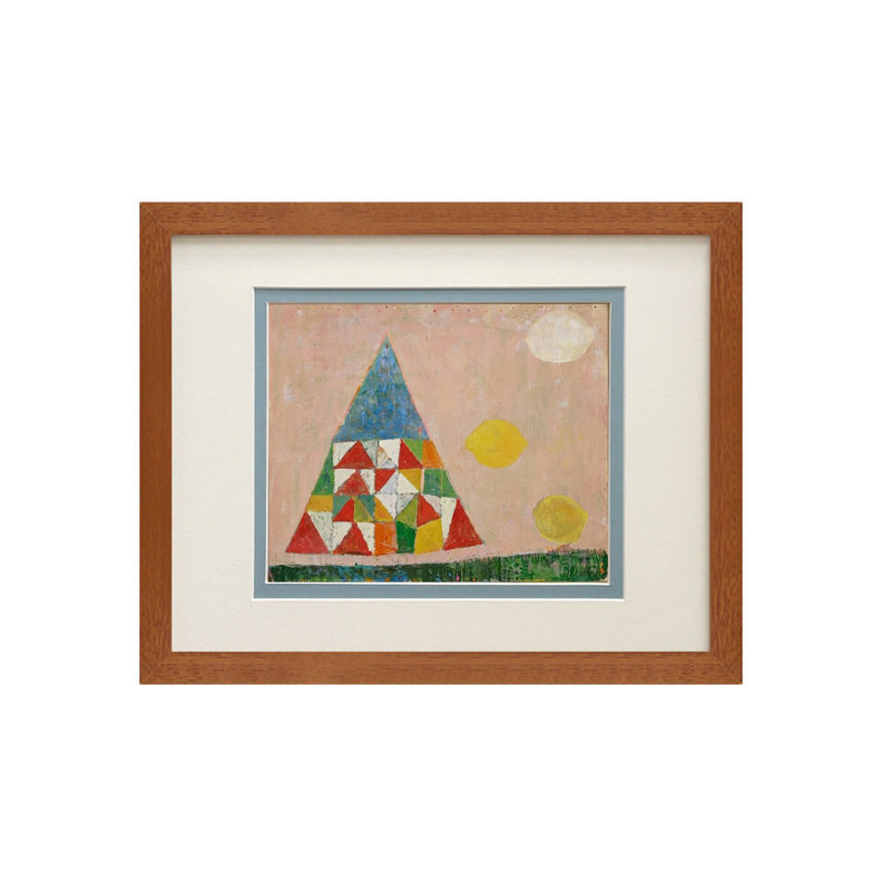 森林积木法式中古风儿童房挂画