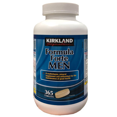 加拿大Kirkland 可兰男士男性复合维生素矿物质片365粒 50岁以下
