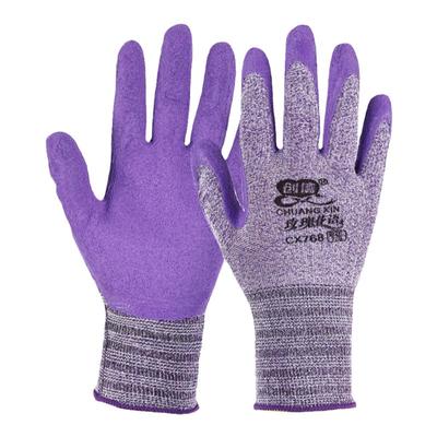 女士小号加厚乳胶发泡劳保手套