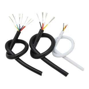 2464-30AWG多芯护套电源线 2/3/4/5/6/7/8/10芯信号控制软线1米