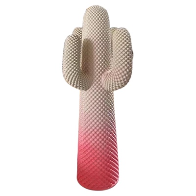 意大利潮流仙人掌衣帽架绿色定制落地大摆件网红家居轻奢客厅雕塑