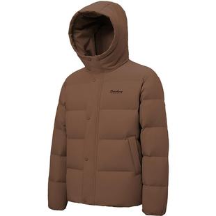 波司登奥莱2025新款冬季男女同款休闲百搭保暖短款连帽羽绒服外套