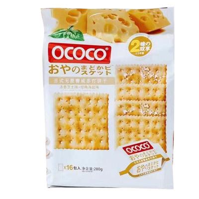 OCOCO无蔗糖多口味苏打饼