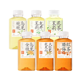 果子熟了无糖茶0糖0卡0脂整箱350ml特价金桂乌龙栀栀乌龙茶饮料