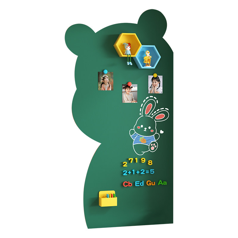 【小熊造型】异型黑板墙贴