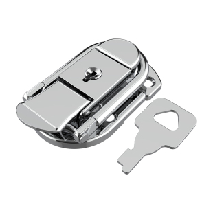 行李箱配件锁扣工具箱塔扣固定弹簧带锁扣木箱铁皮箱子卡扣鸭嘴扣