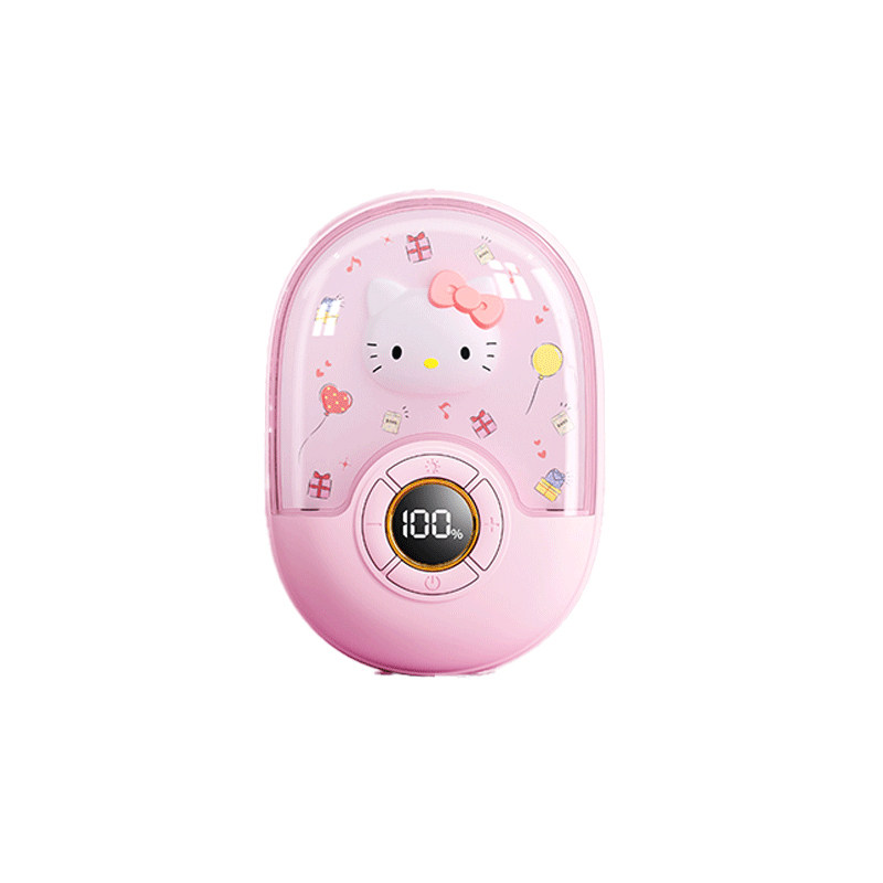 三丽鸥暖手宝hellokitty2026新款充电儿童学生专用自发热手握式暖宝宝冬天随身携带迷你防爆暖手神器女生礼物