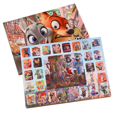 疯狂动物城2盲盒洞洞乐抽奖玩具儿童礼物公仔摆件学生奖励小礼品