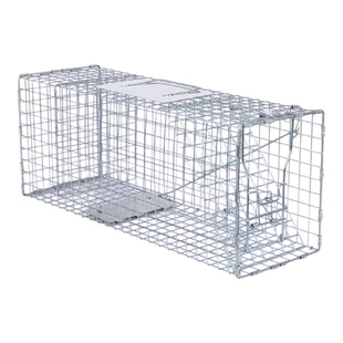 【全网热销】踏板捕猫笼只进不出全自动抓猫笼适用养殖厂防黄大仙