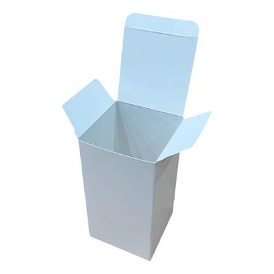 定制包装盒白卡纸盒通用白色小纸盒定做中性纸礼盒小白盒现货批发