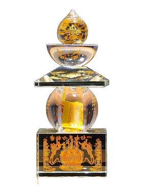 水晶菩提塔舍利塔装藏供养舍利子